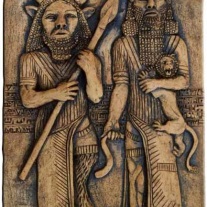 Enkidu and Gilgamesh